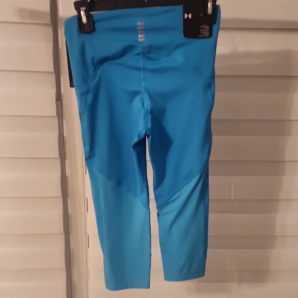 Under Armour Light Blue Compression Leggings Size S